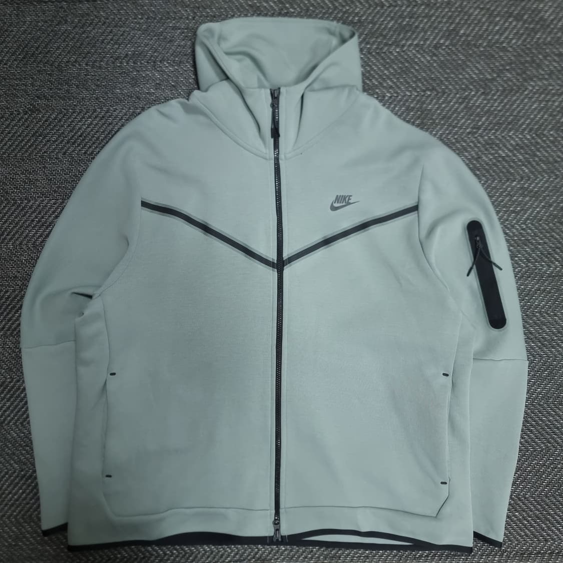나이키 테크 플리스 후드집업 마이카 그린 상품이미지1