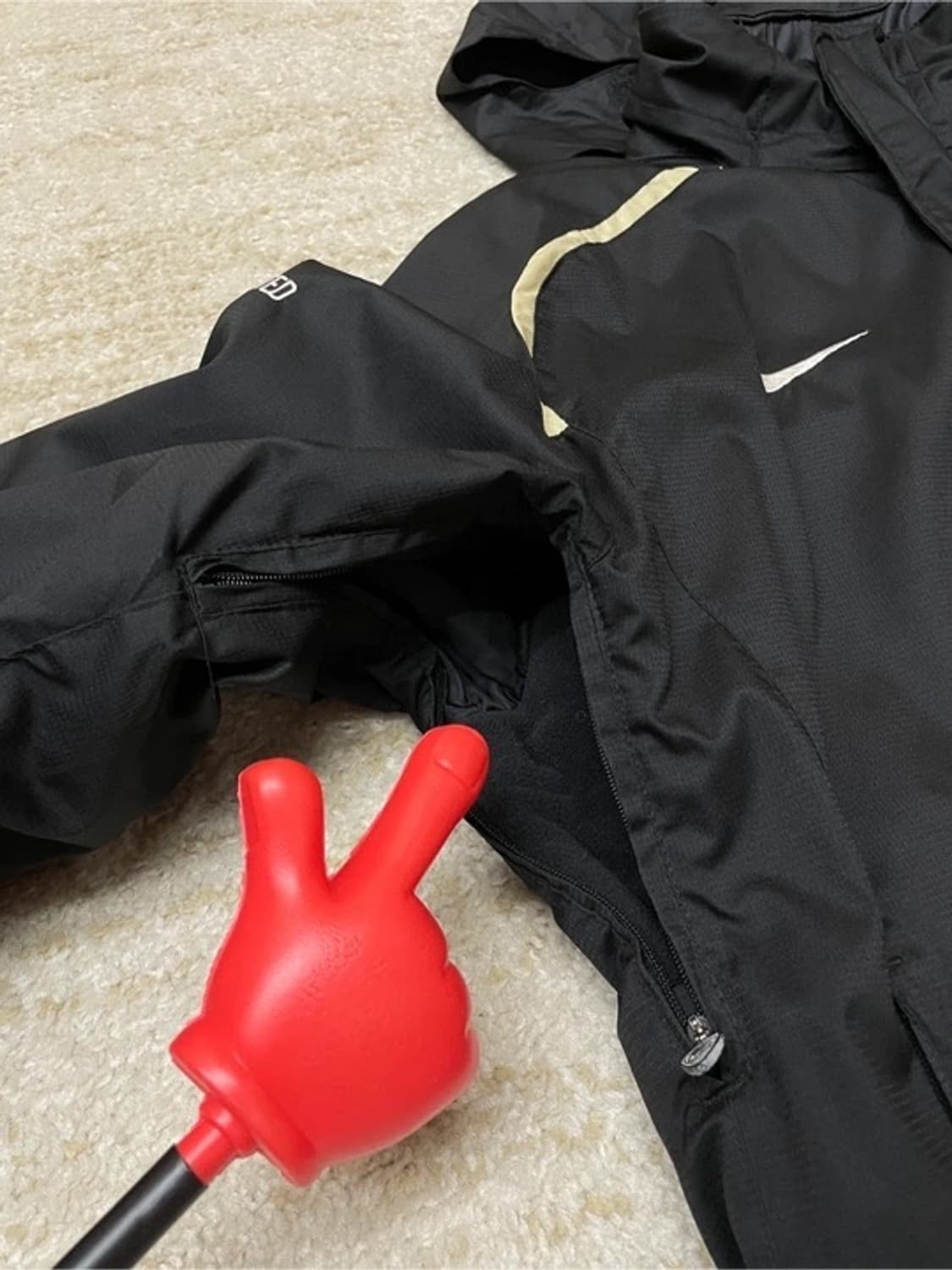 Early`00s Nike 맨체스터 유나이티드 쉴드 윈터 트레이닝 자켓 상품이미지4