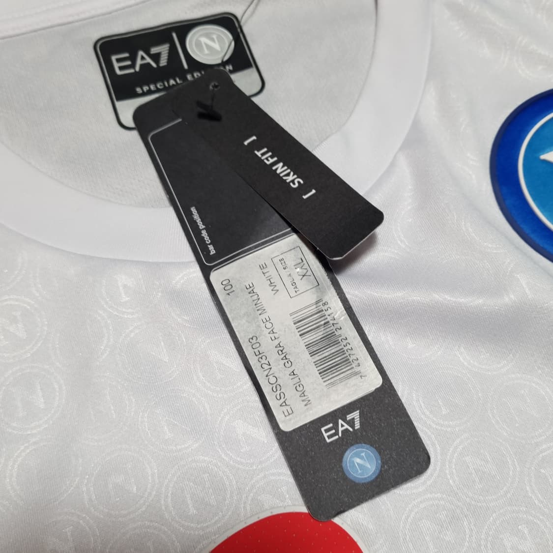 EA7 알마니 나폴리 김민재 페이스게임 우승기념 유니폼 반팔 져지 xxl 상품이미지9