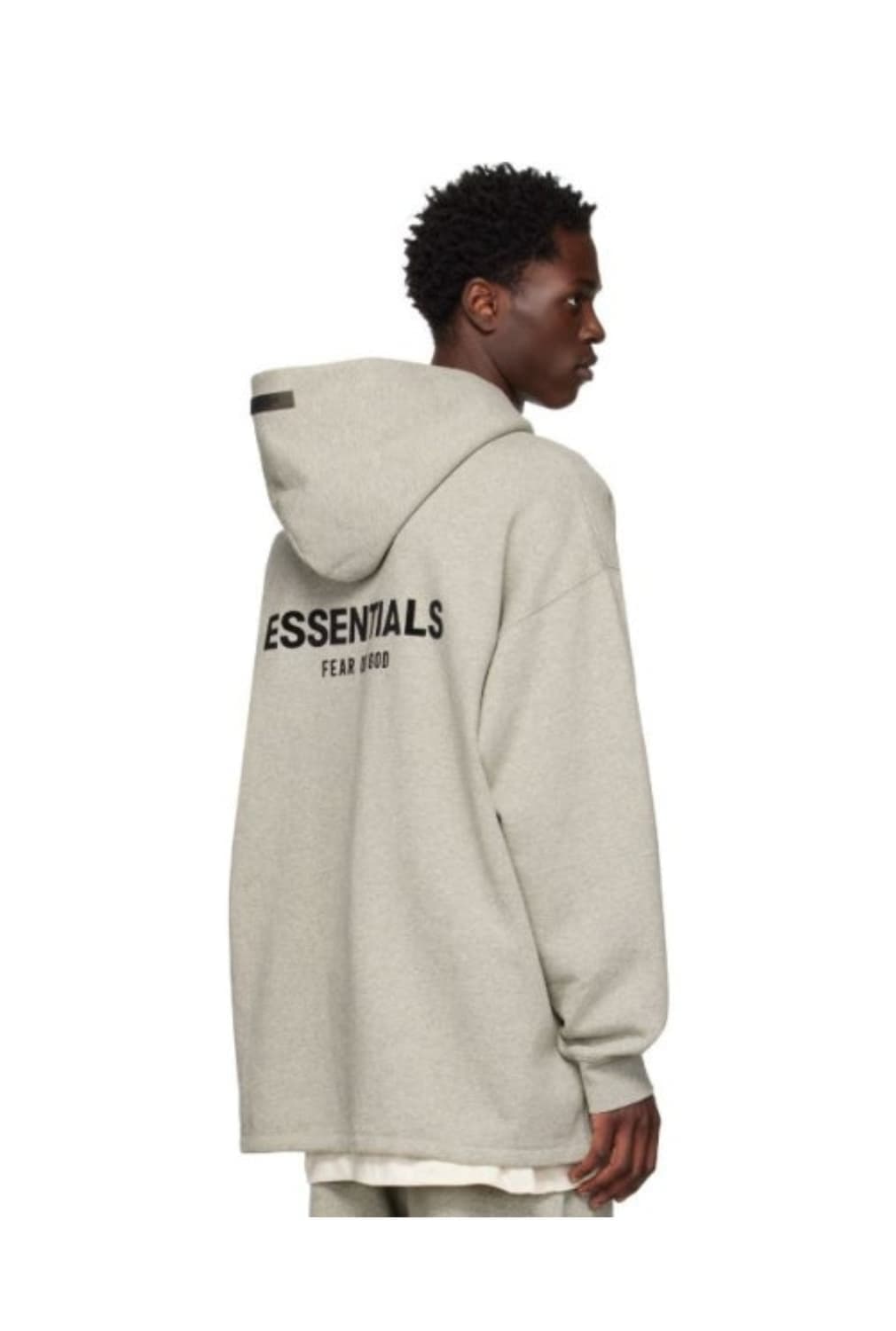 FEAR OF GOD 피어오브갓 에센셜 백로고 기모 후디 릴렉스핏 상품이미지1