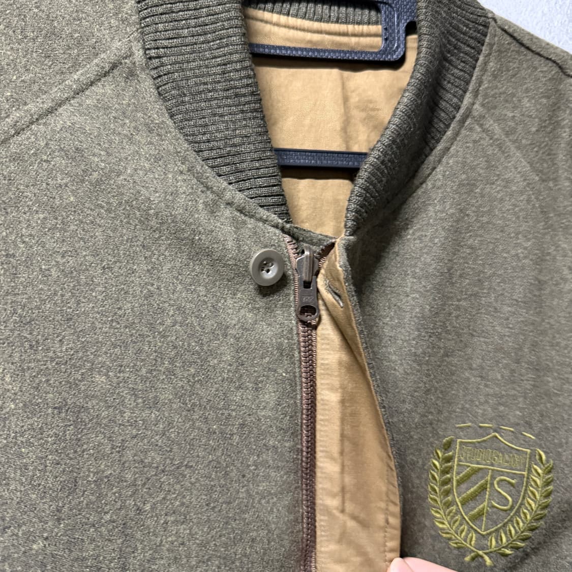 VTG 빈티지 울 혼방 웨스턴 리버시블 집업 봄버 자켓 상품이미지9