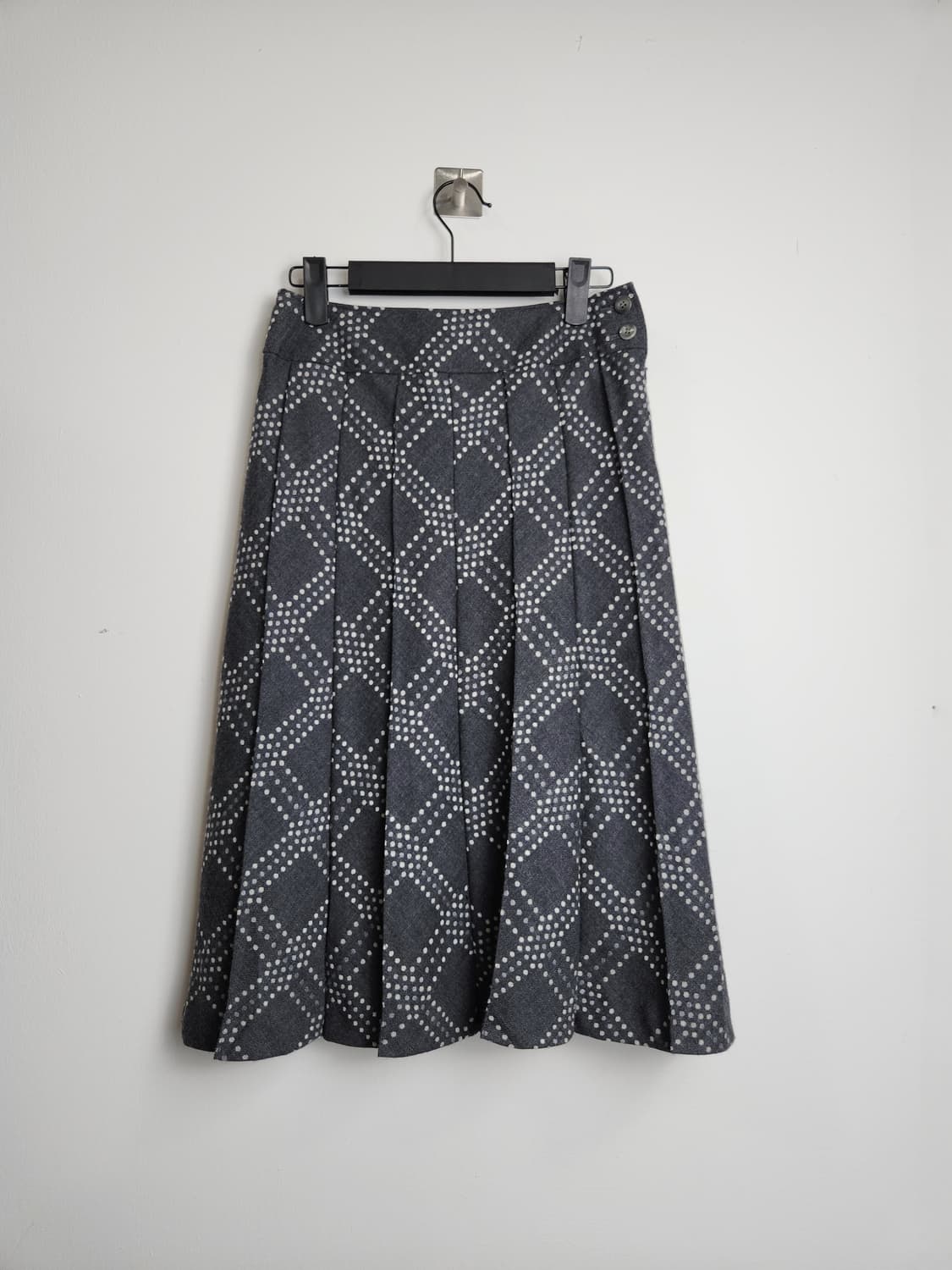 도트 플리츠 스커트 상품이미지6