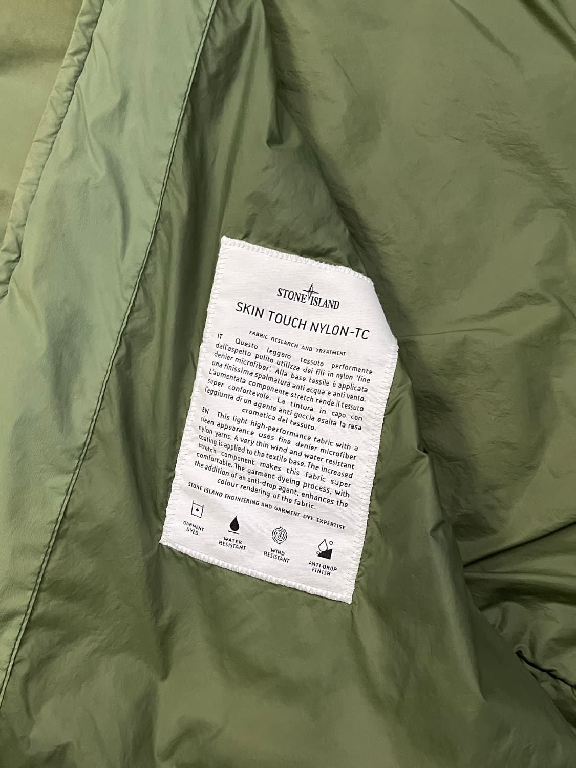 STONE ISLAND SKIN TOUCH NYLON TC  상품이미지8