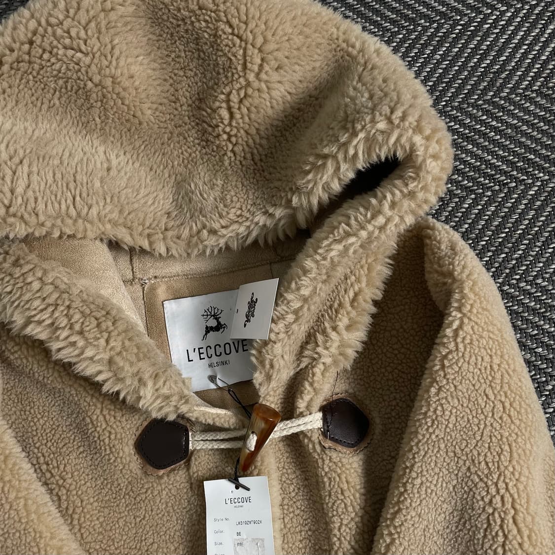 빈티지 우먼스 쉐르파 더플 코트o 3561 상품이미지6