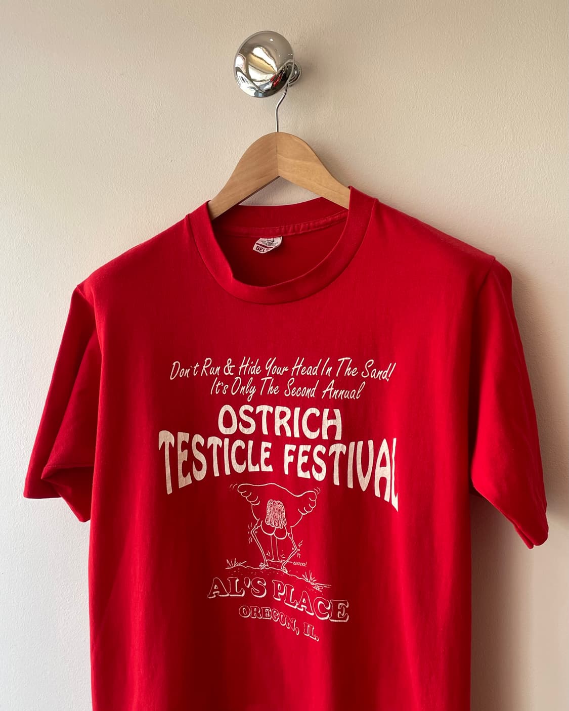 80’s "Ostrich Testicle Festival” T-shirt 상품이미지3