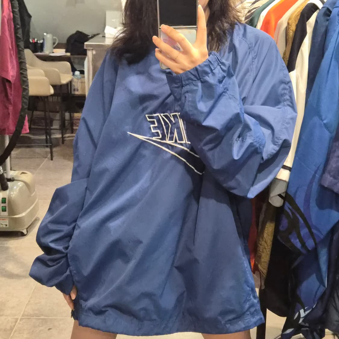 [NO.9] 나이키 빅로고 웜업 블루 상품이미지3