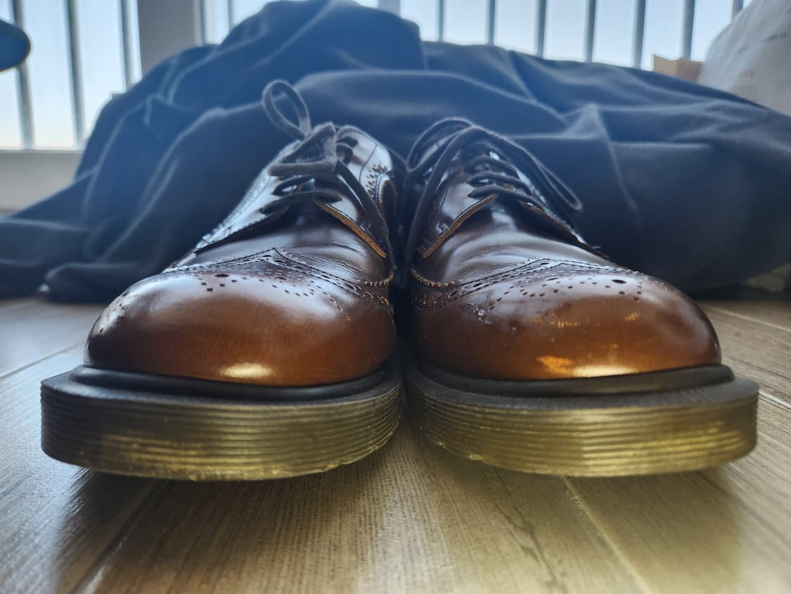 닥터마틴 잉글랜드 탄 보아닐 브러쉬 옥스포드 MIE (270) 상품이미지6