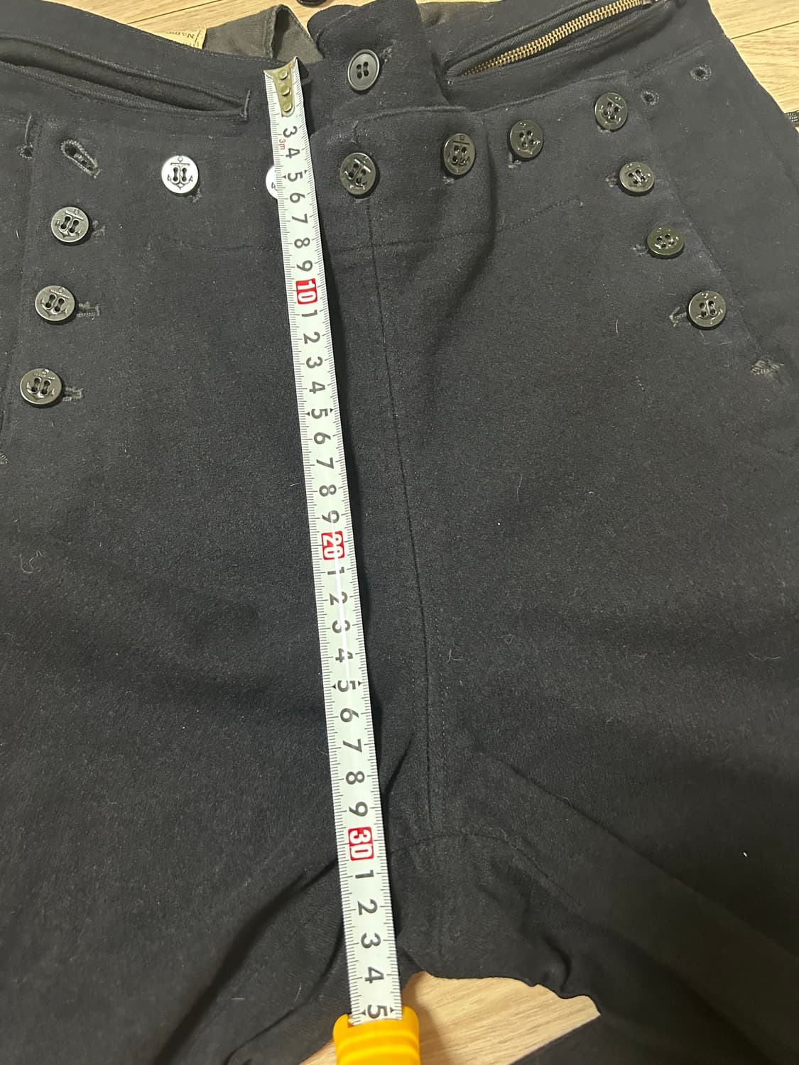 50s 미해군 울100 트라우저 팬츠 상품이미지10