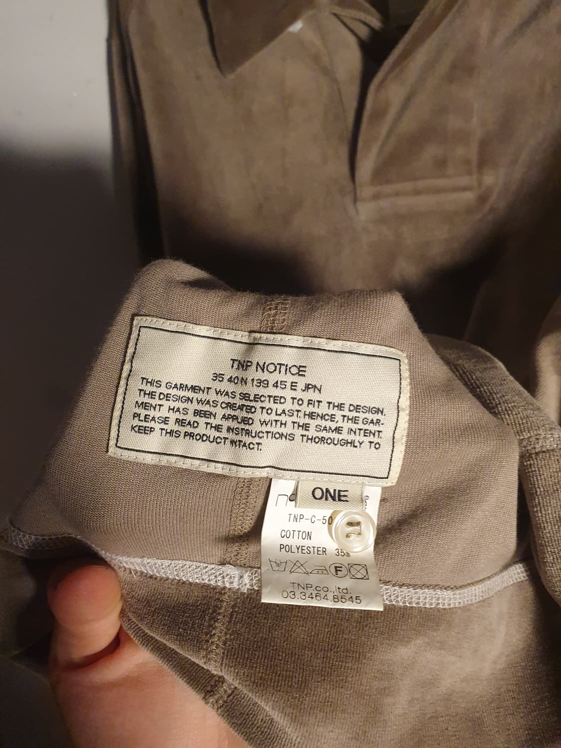 Nonnative brown collar tshirt 상품이미지4