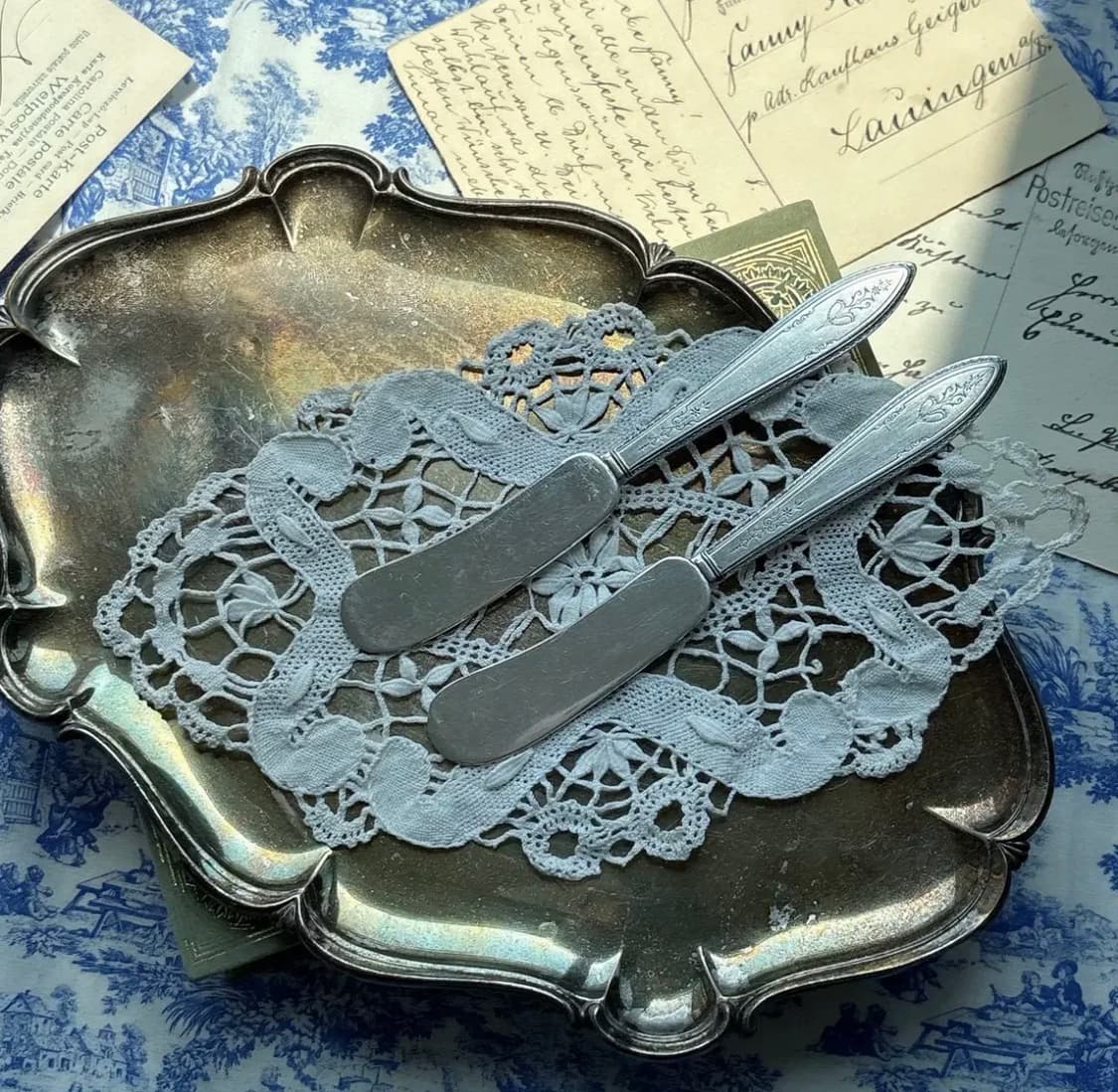 Argosy 1847 Rogers Bros. 실버플레이트 버터나이프 상품이미지2