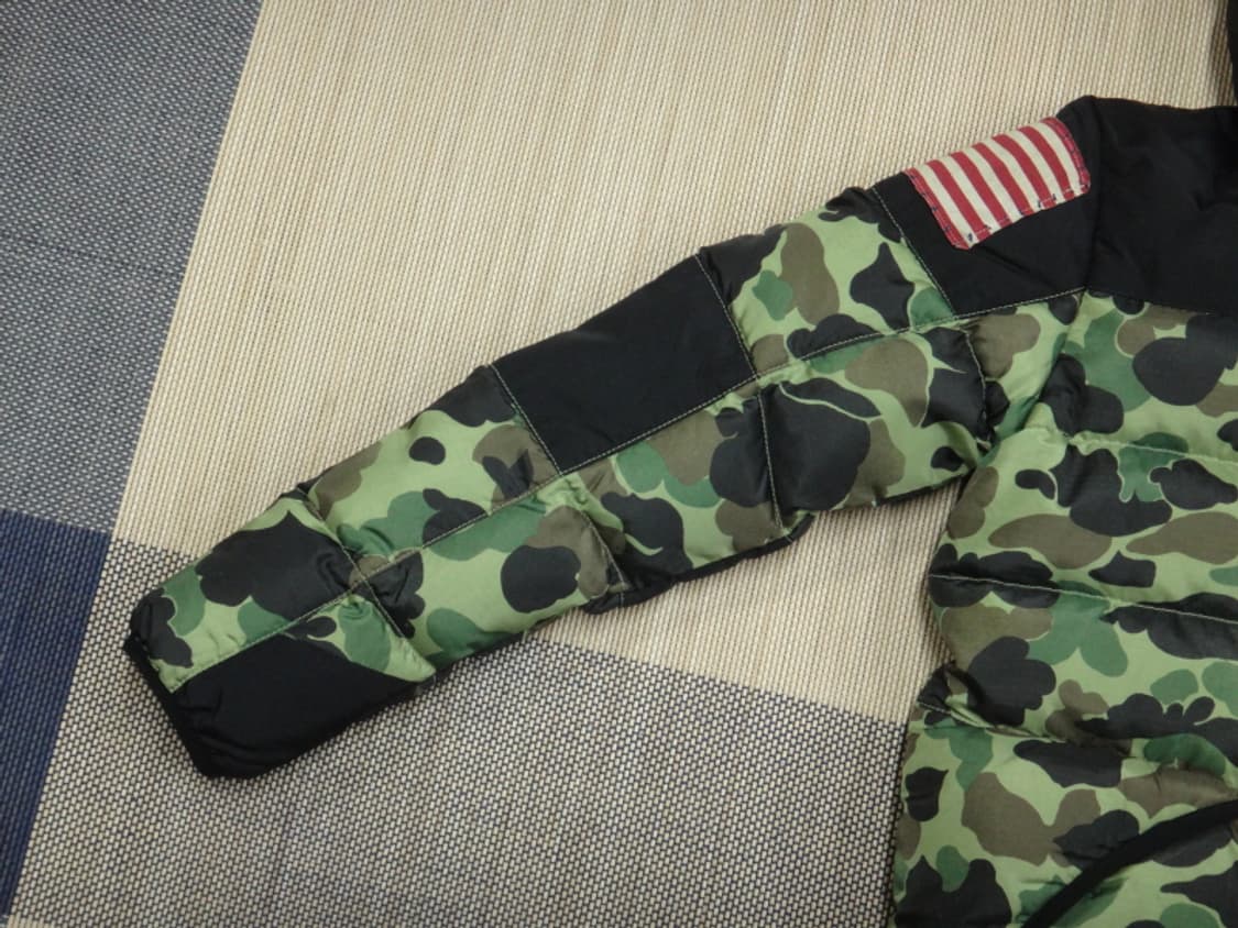 (XS) 데님앤서플라이 여성 성조기 카모 다운 패딩 상품이미지5