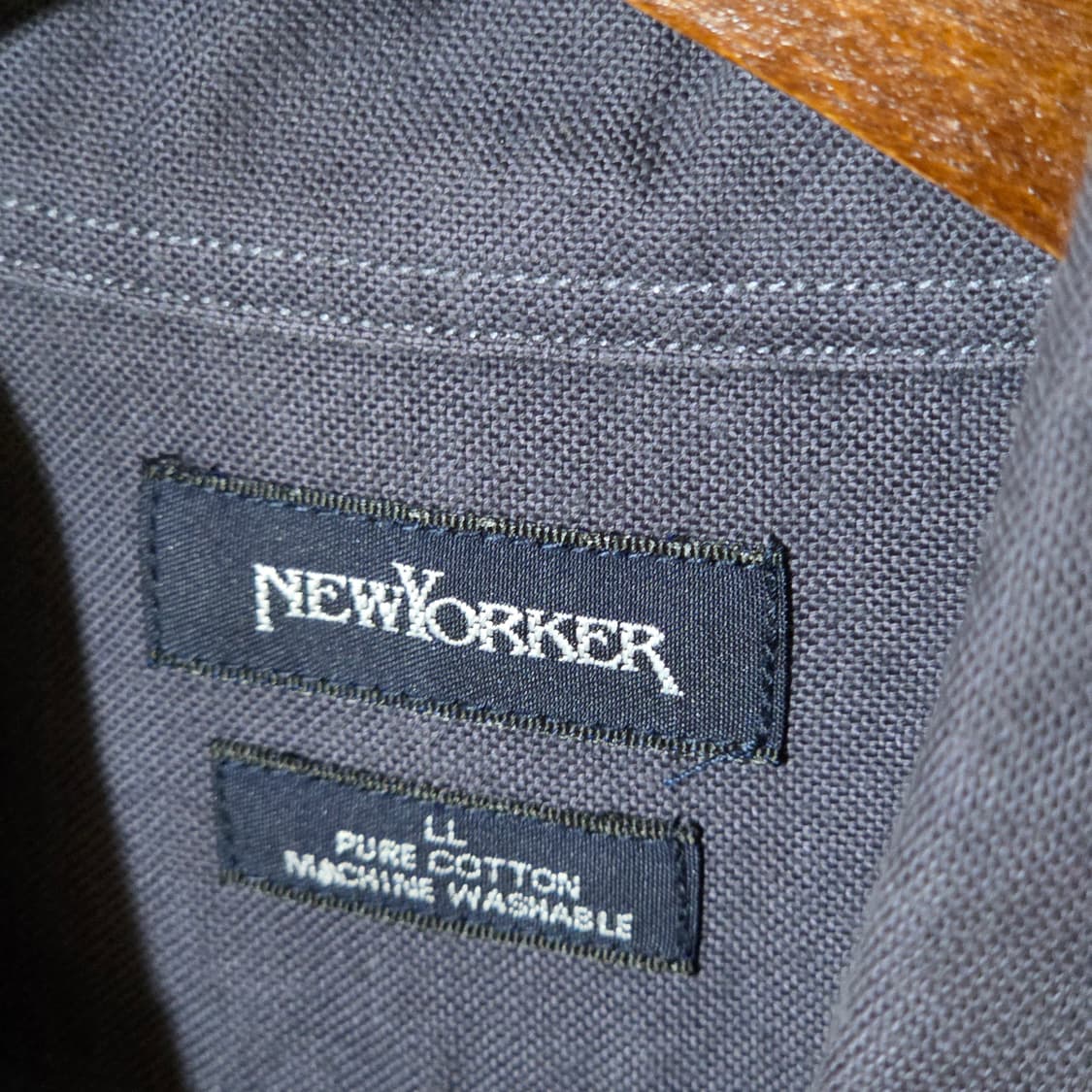 JPN 빈티지 차콜 퍼플 베이직 셔츠 상품이미지8