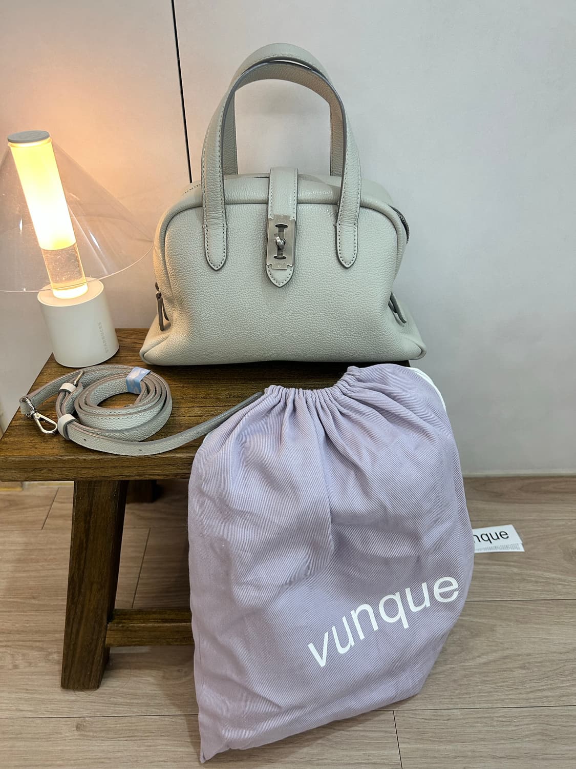 분크 토크 토트백 스몰 라이트베이지 상품이미지1