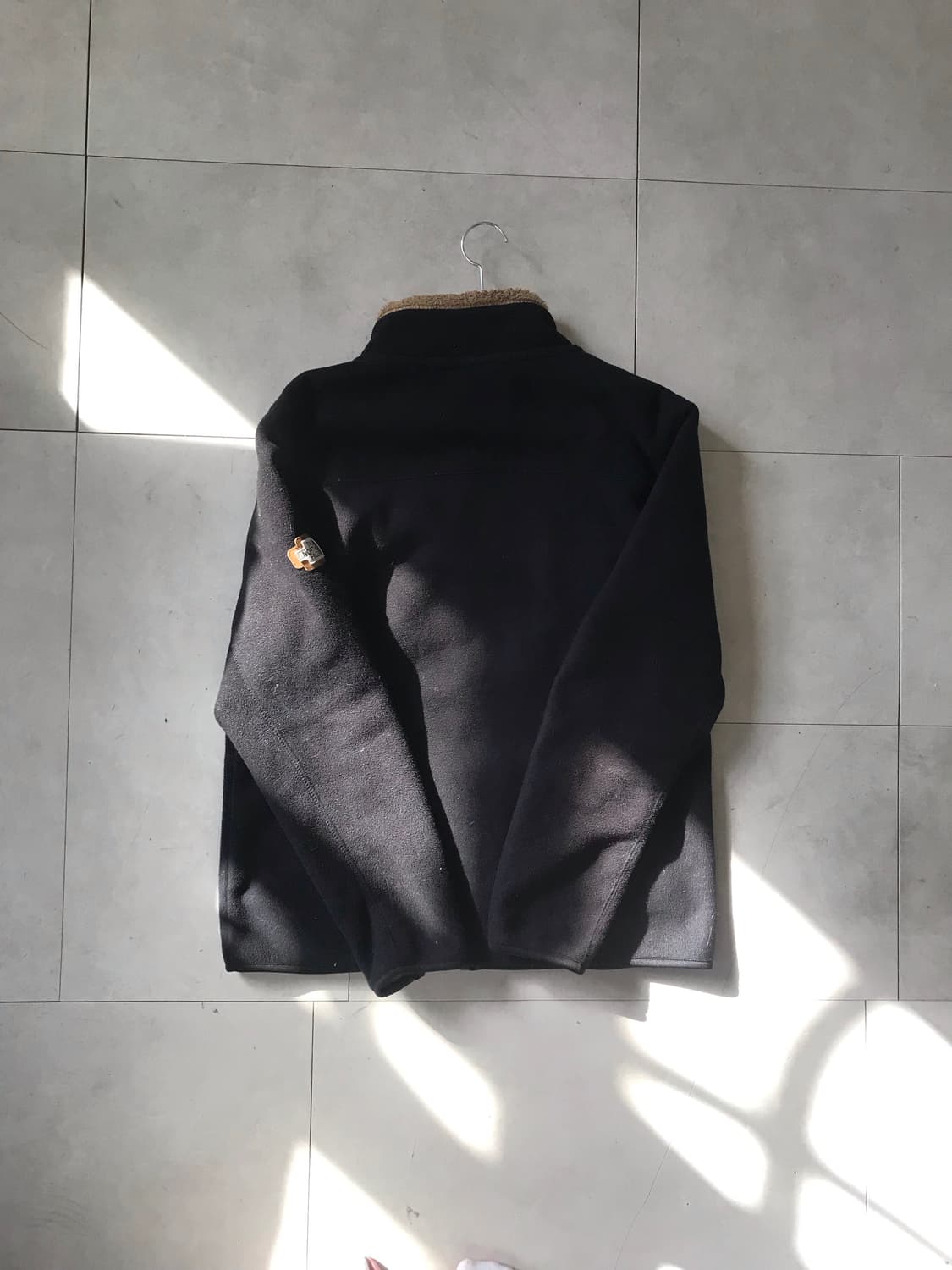 노페 블랙 후리스 상품이미지7