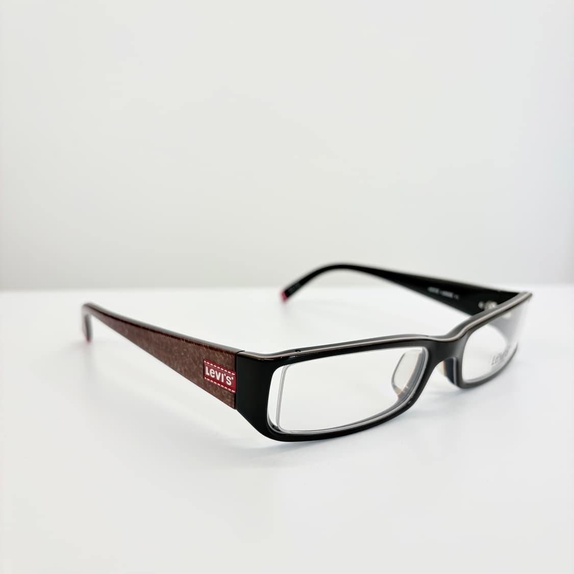 LEVI'S 리바이스 초코브라운 스퀘어 뿔테 상품이미지3