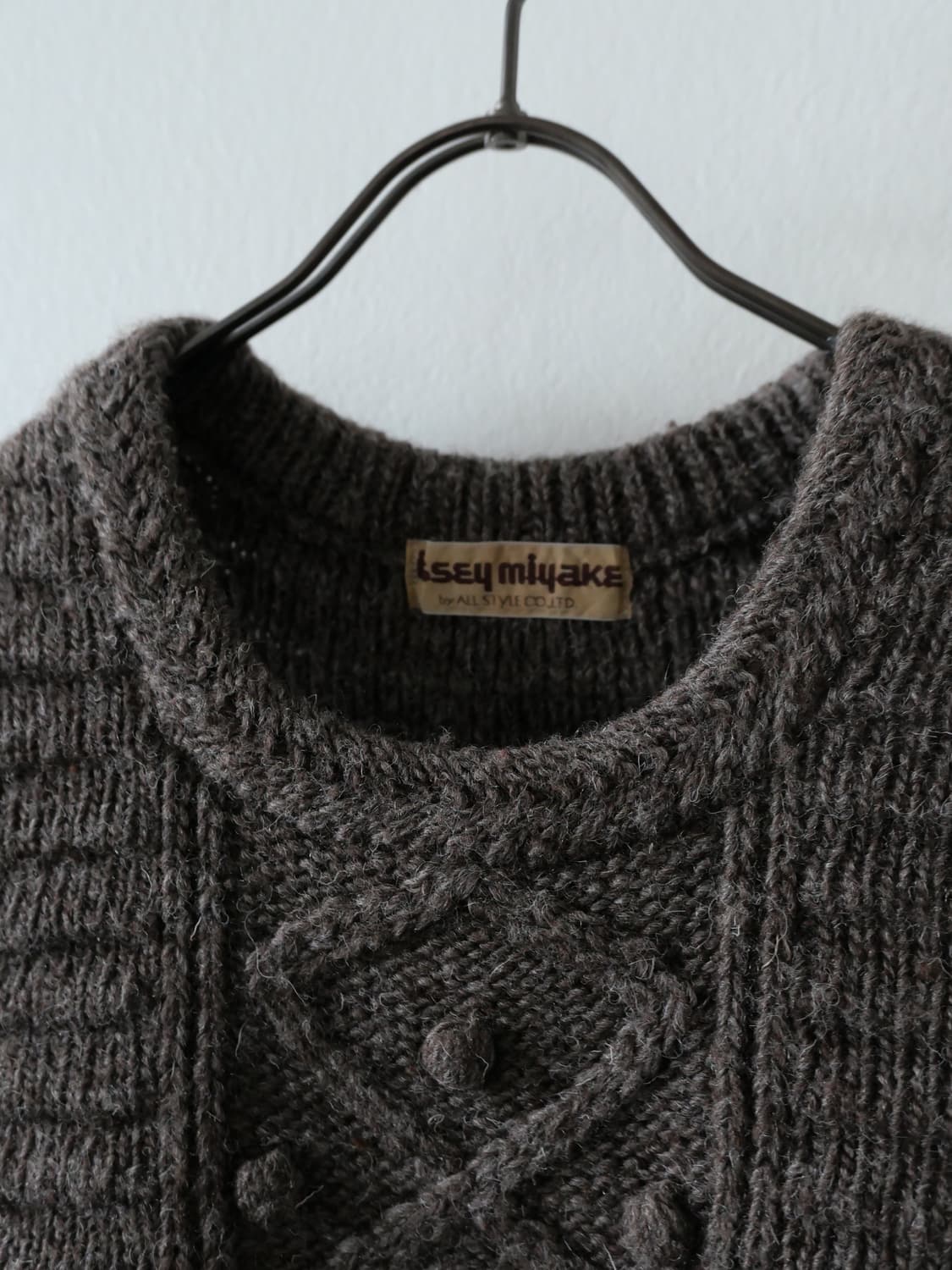 Issey miyake 80’s knit vest  상품이미지6