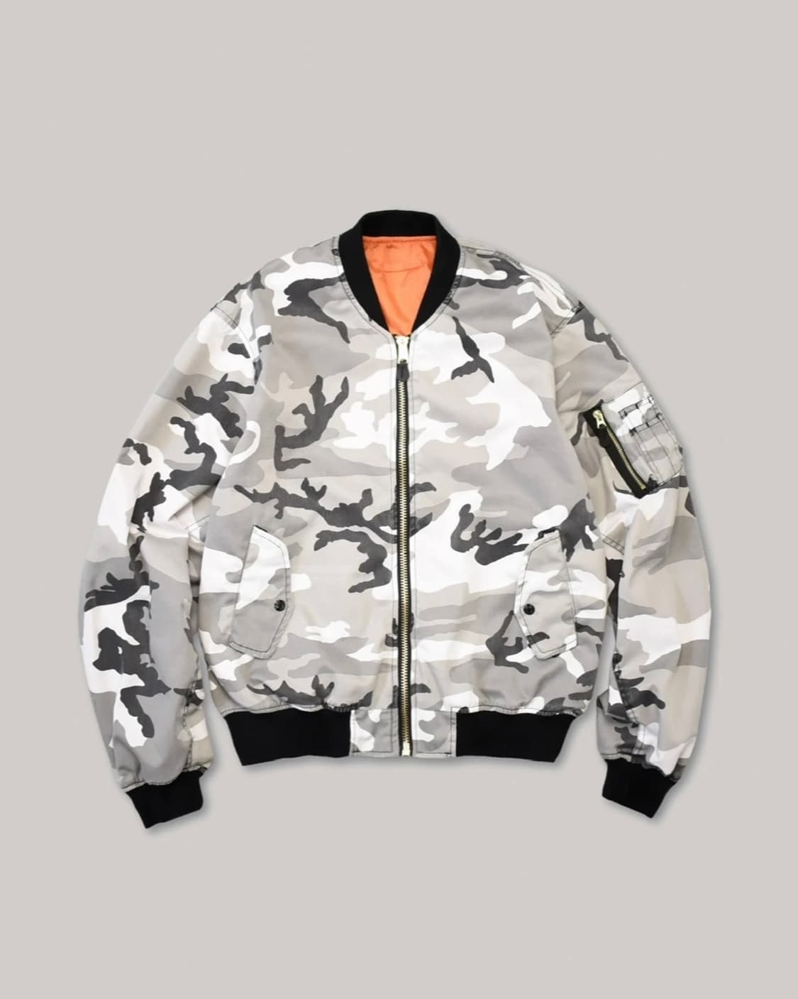 포스텍스가먼츠 워시드 카모 봄버 상품이미지3