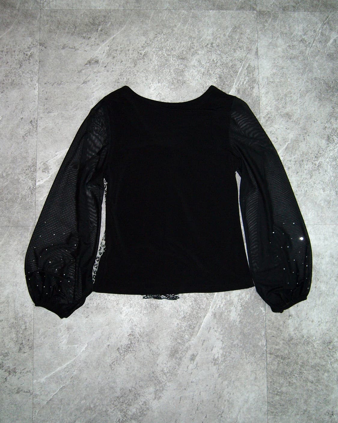 Black Leopard Through Top 상품이미지2