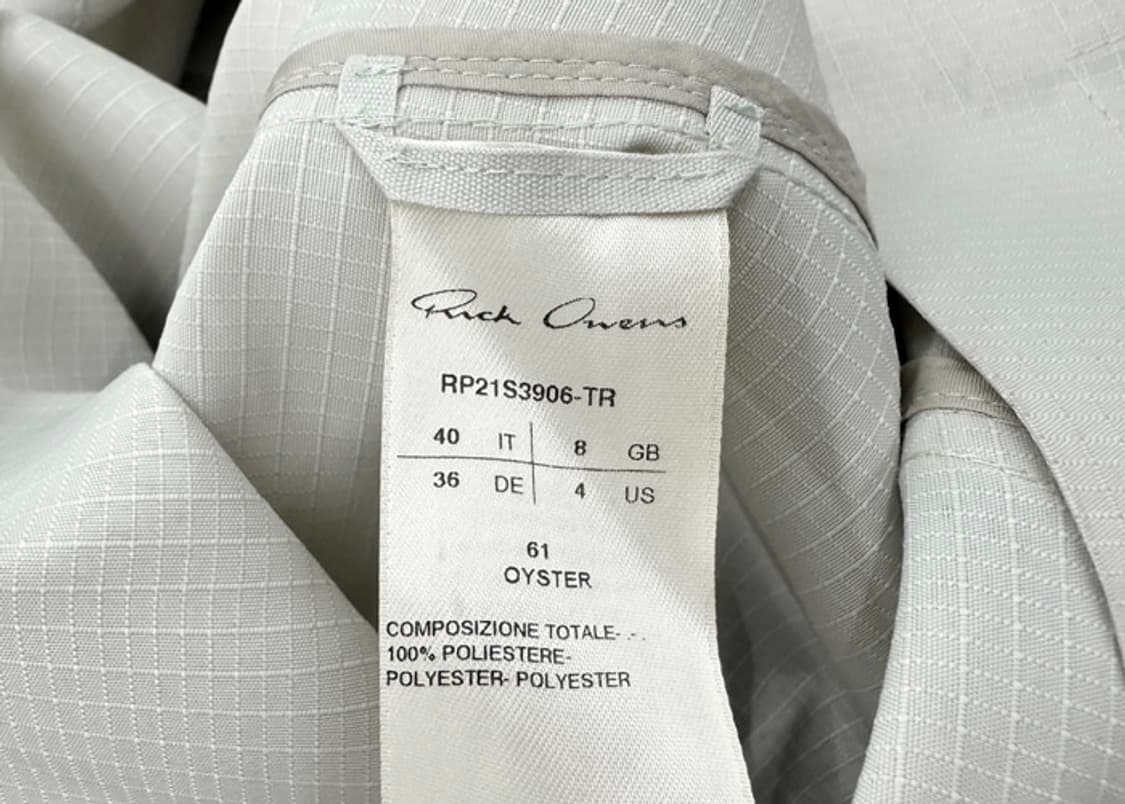 릭오웬스 후드 코트 상품이미지8