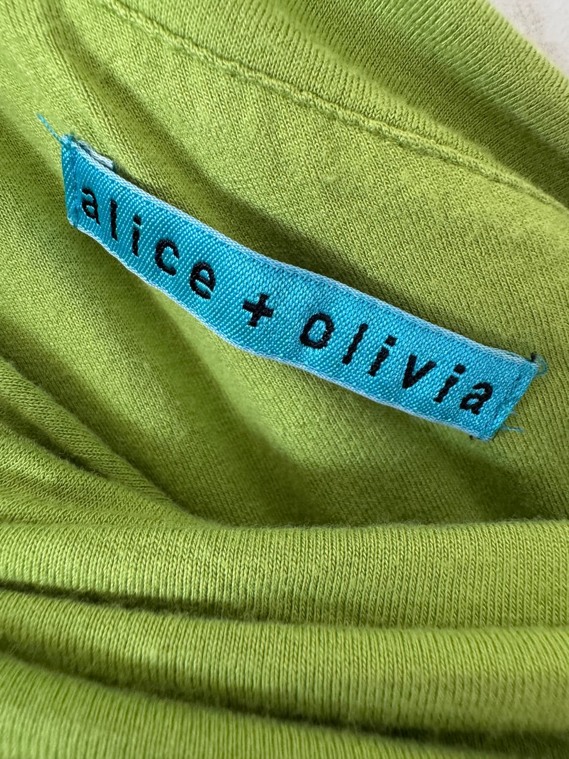 Alice + Olivia 라임 원피스M(55-66가능) 상품이미지2