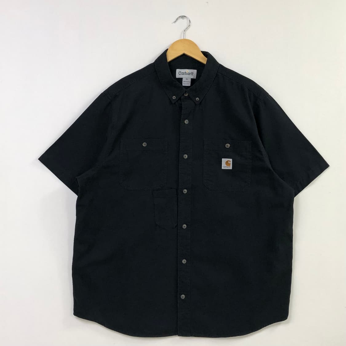 XL 칼하트 블랙 워크 셔츠 상품이미지3