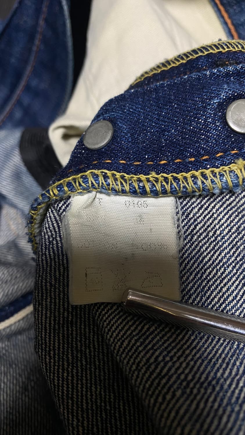 풀카운트 0105  10년 에이징 36 lvc rrl 아메카지 워크웨어 상품이미지6