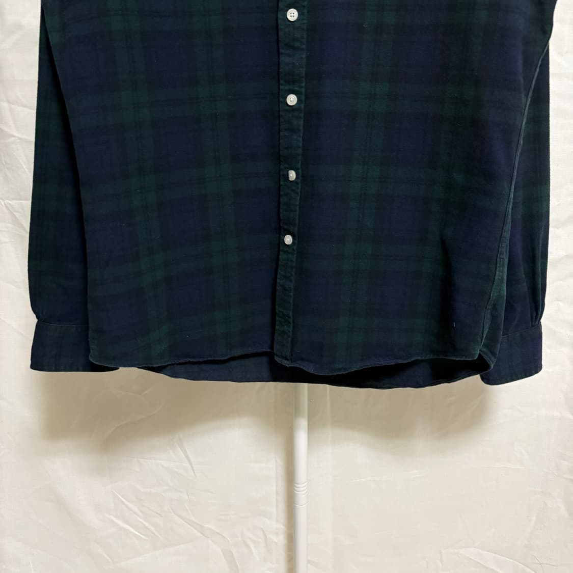 브룩스브라더스 블랙와치 플란넬 체크셔츠 / 그린, L 상품이미지3