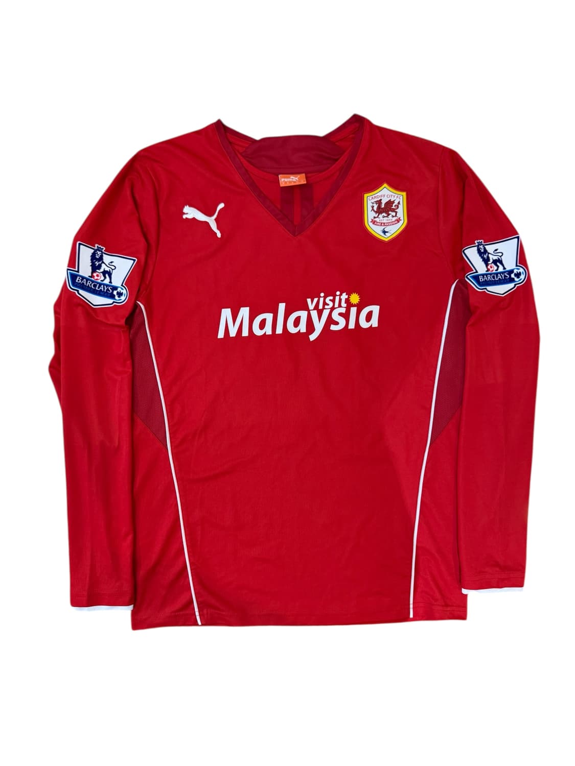 [해외M]13-14 카디프시티 홈 김보경 유니폼 상품이미지2