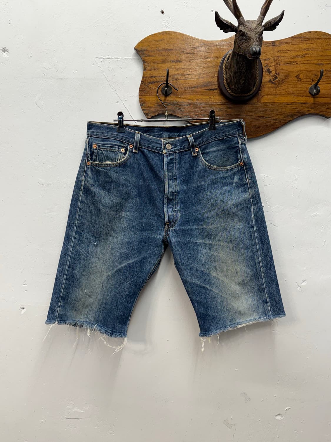 USA Levi’s 501xx Denim Shorts 상품이미지5