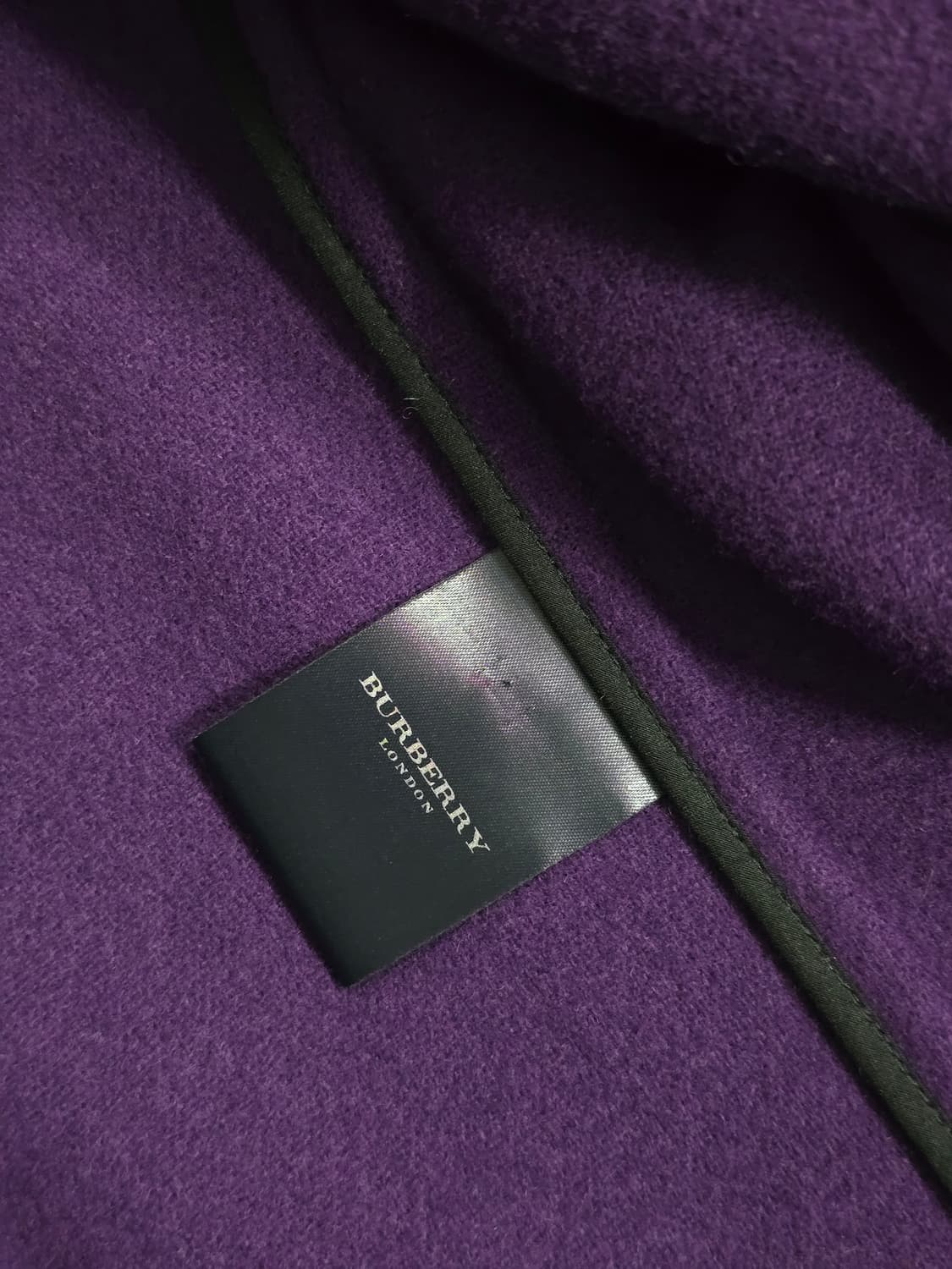 Burberry 버버리 퍼플 더플코트 S사이즈 상품이미지8