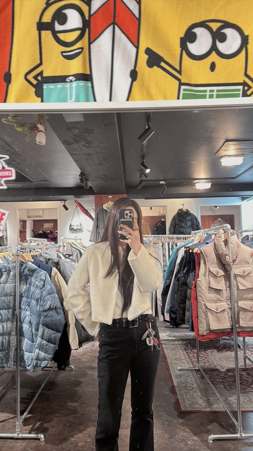 unanswered mystery 언앤써드미스테리 크롭 볼레로 트위드자켓 상품이미지6