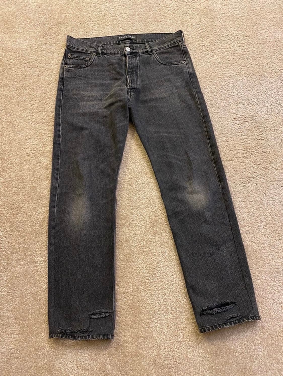 발렌시아가 디스진 데님팬츠 상품이미지3