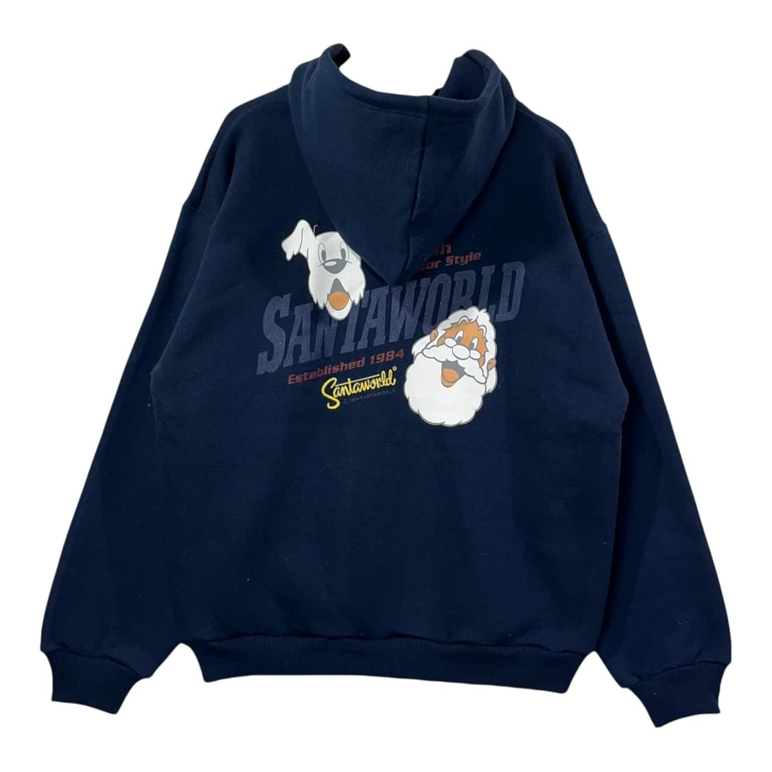 [Santaworld] 산타월드 레트로 캐릭터 프린팅 후드집업 (새상품) 상품이미지2