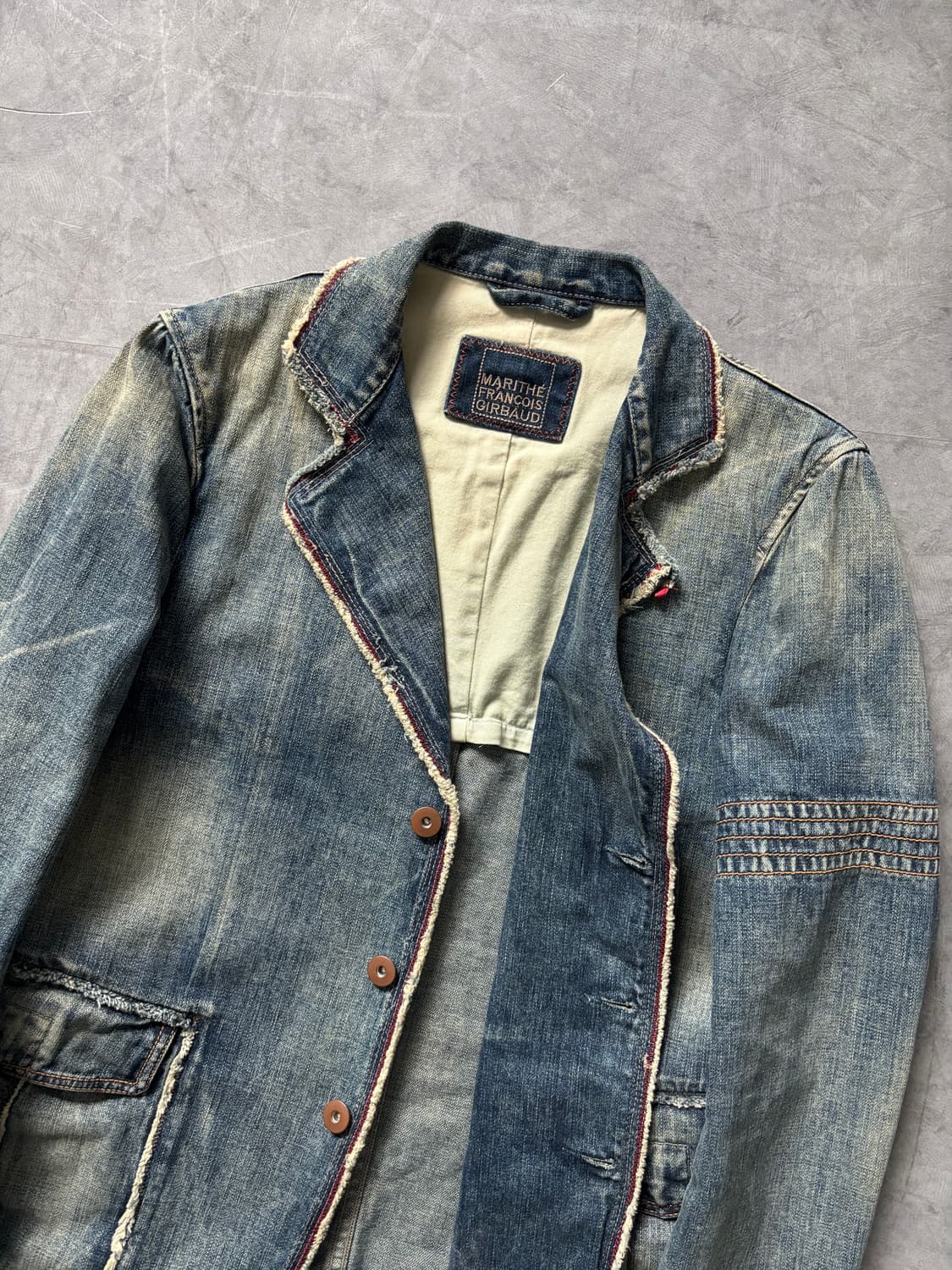 Marithe 마리떼 프랑소와 저버 데님 블레이져 자켓 상품이미지7
