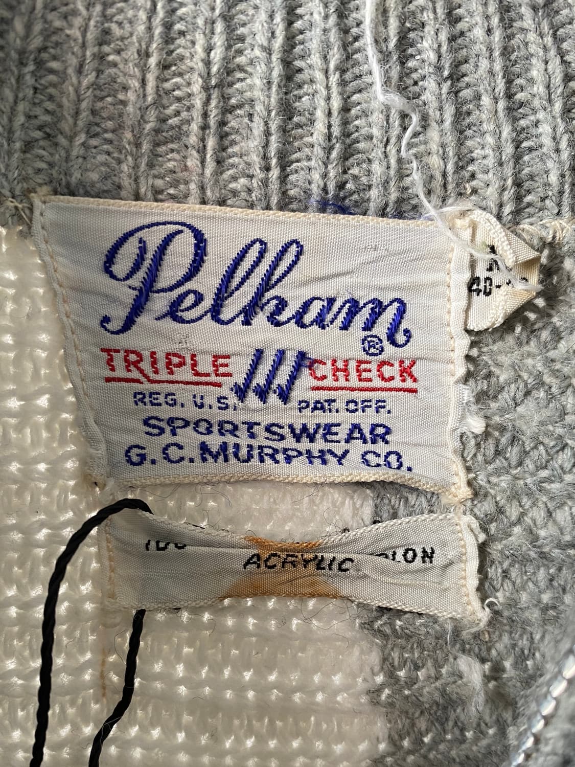 펠햄 집업 니트 (Woman L) AB1810 상품이미지4