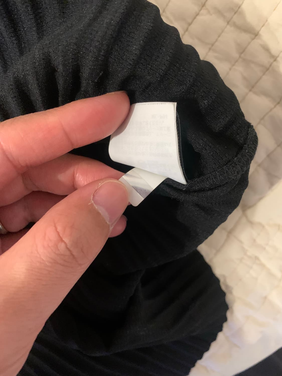 옴므플리세 베이직 집업 블랙 2 상품이미지4