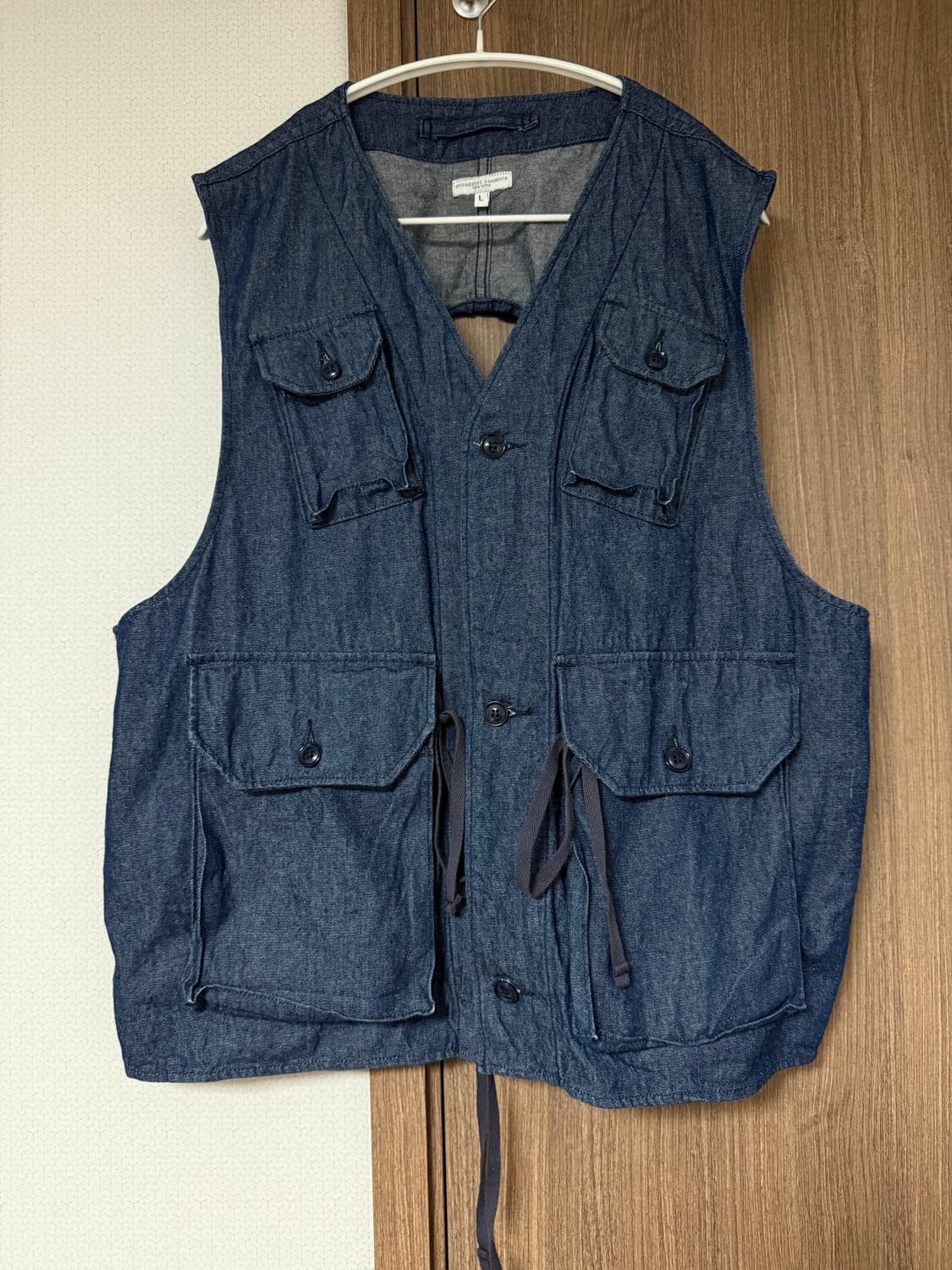 엔지니어드 가먼츠 C-1 데님 베스트 조끼 상품이미지2