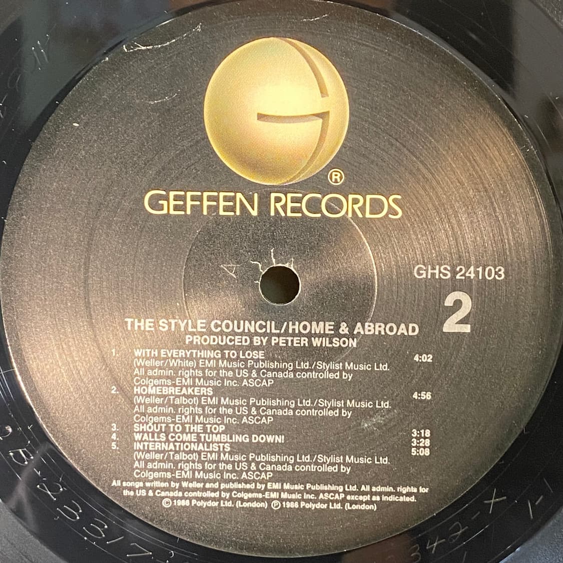 (수입중고LP-팝록) The Style Council -Live 상품이미지5