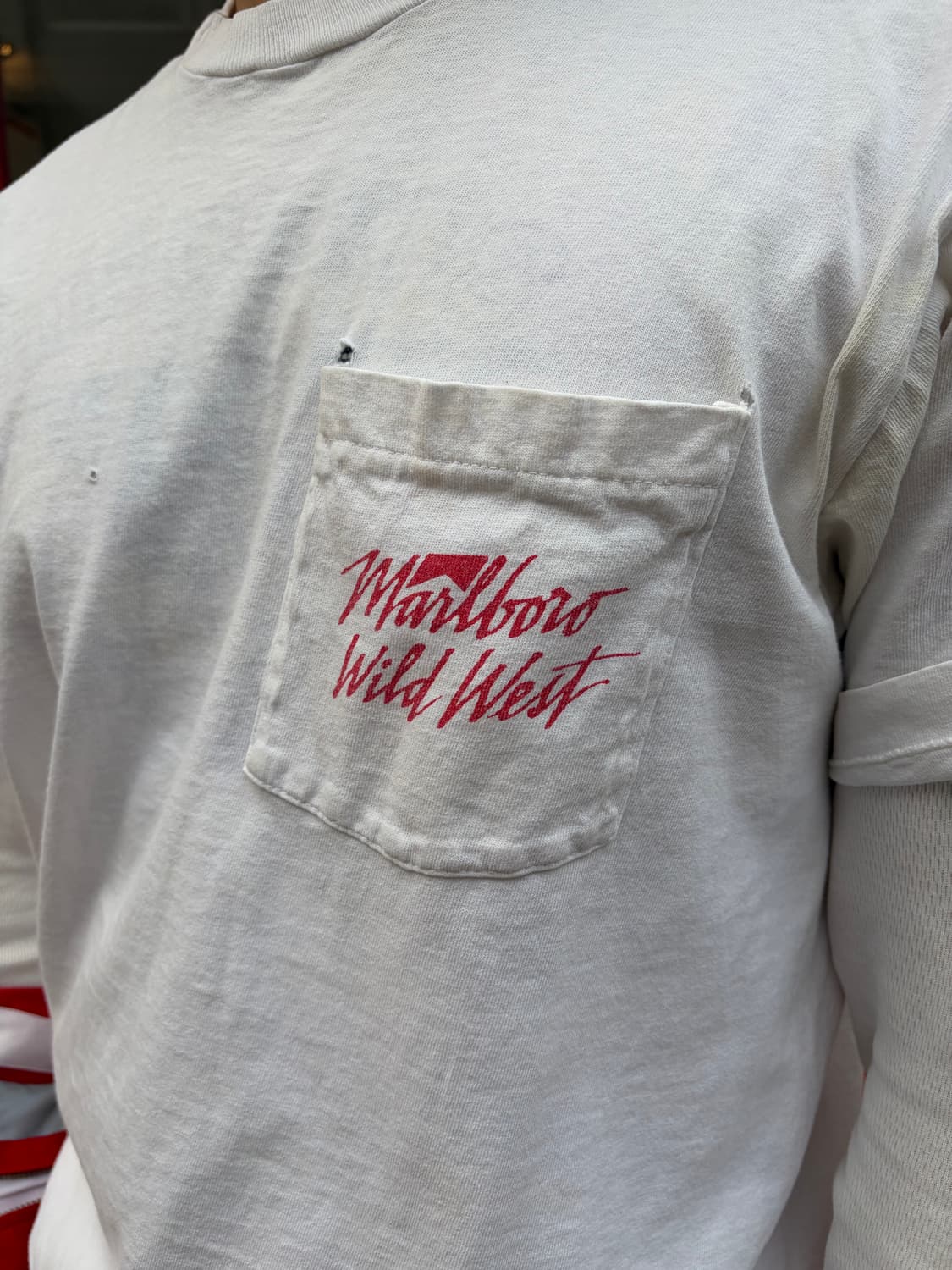 90‘s Marlboro Wild West cowboy T-shirt  상품이미지8