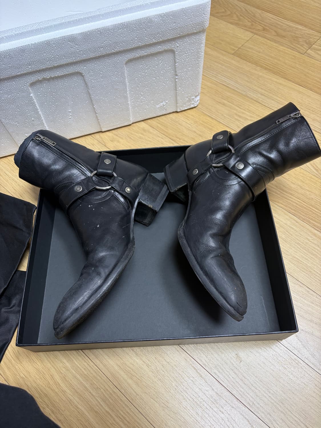 생로랑 모터사이클 부츠, 생로랑 하네스 부츠 상품이미지3