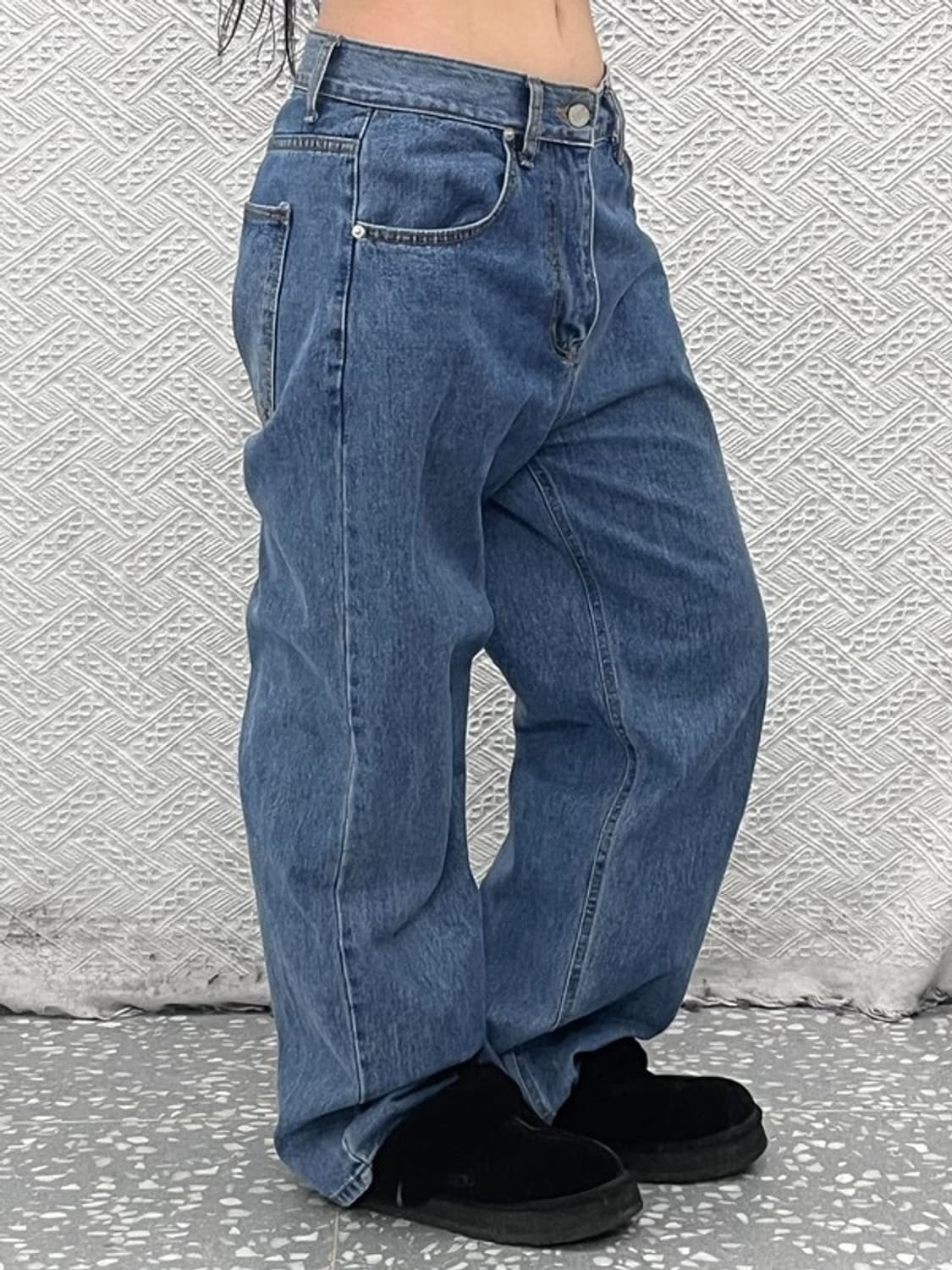 나인헤르츠 올드스쿨 빈티지 캐주얼 데님팬츠 S C08545 상품이미지1