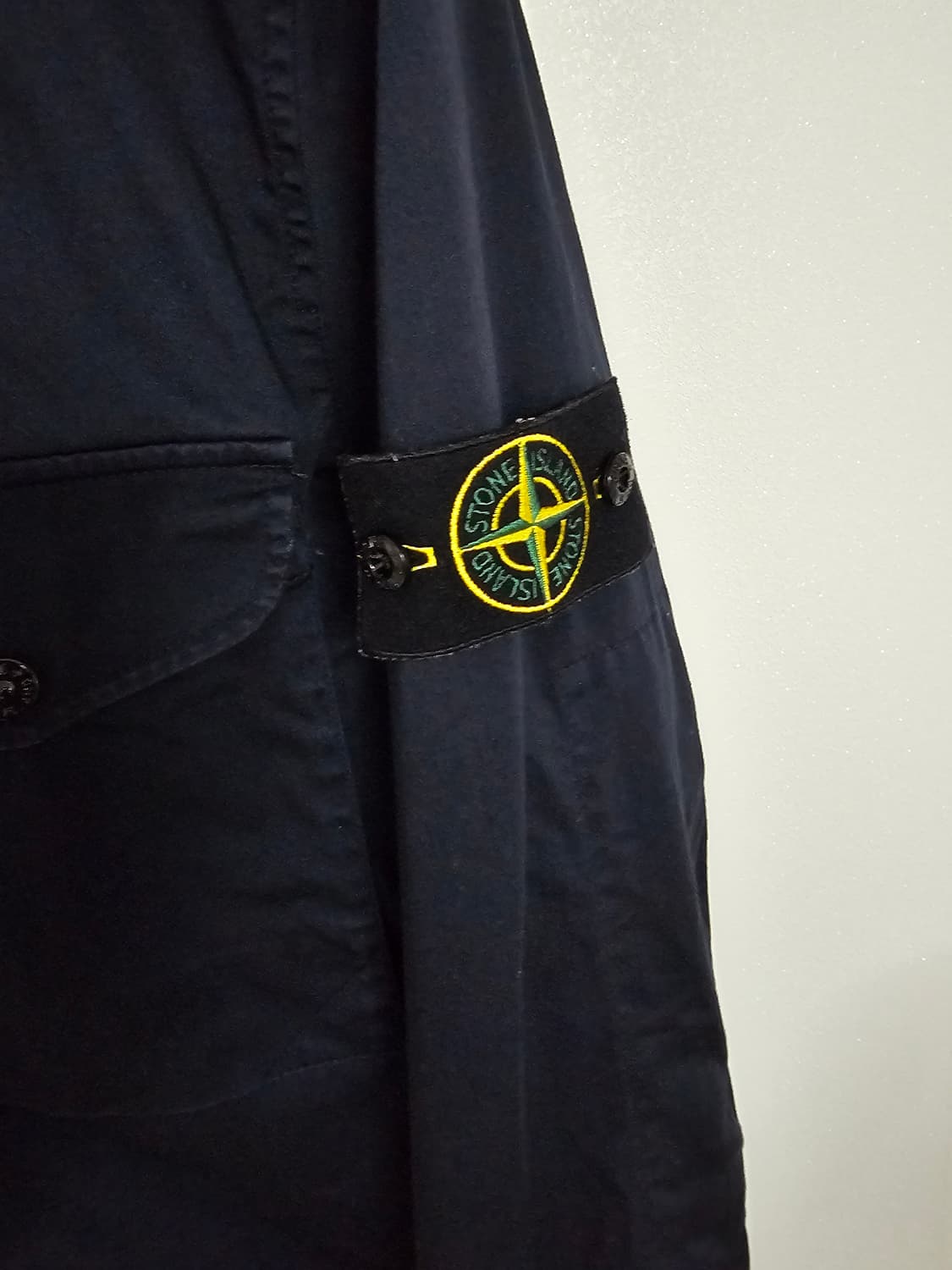 스톤아일랜드 스트레치 코튼 오버셔츠 24SS 상품이미지2