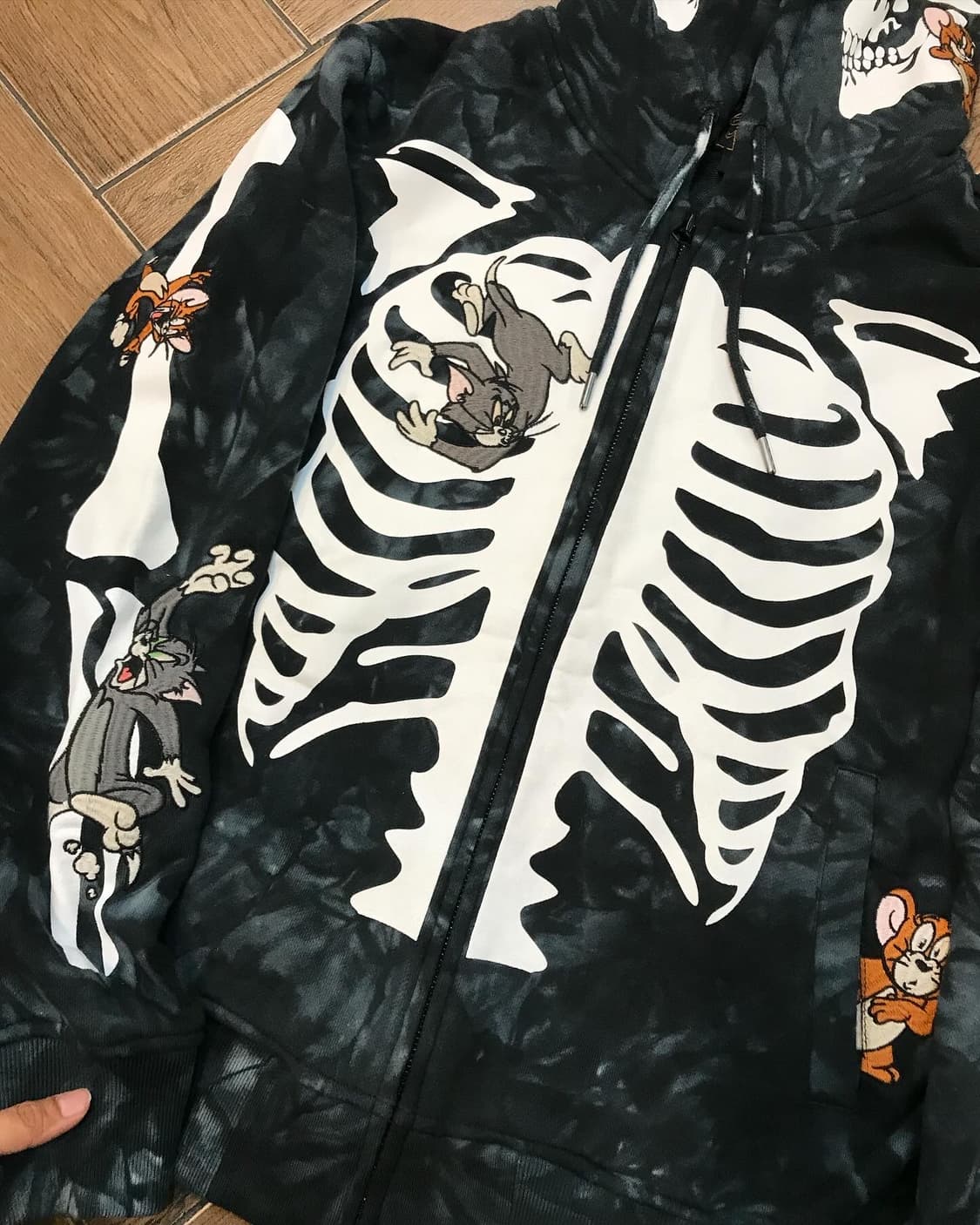 Vanson X Tom&Jerry Bone Hood Zip-Up 상품이미지10