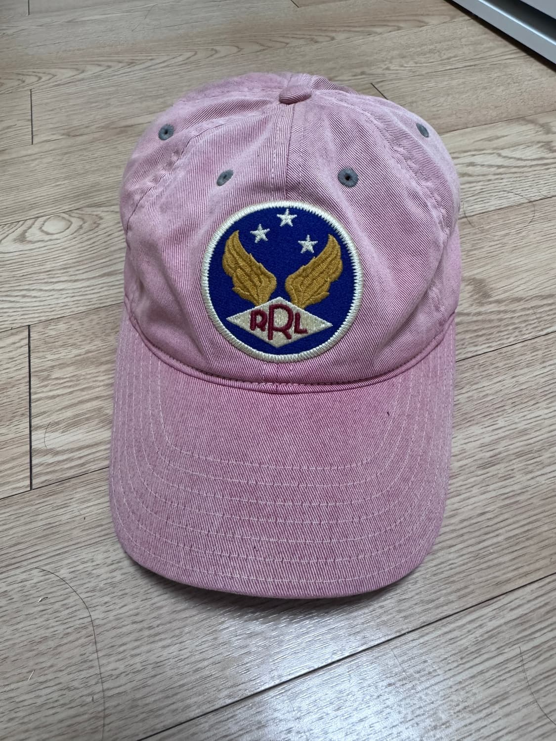 RRL 더블알엘 윙로고 볼캡 핑크 상품이미지1