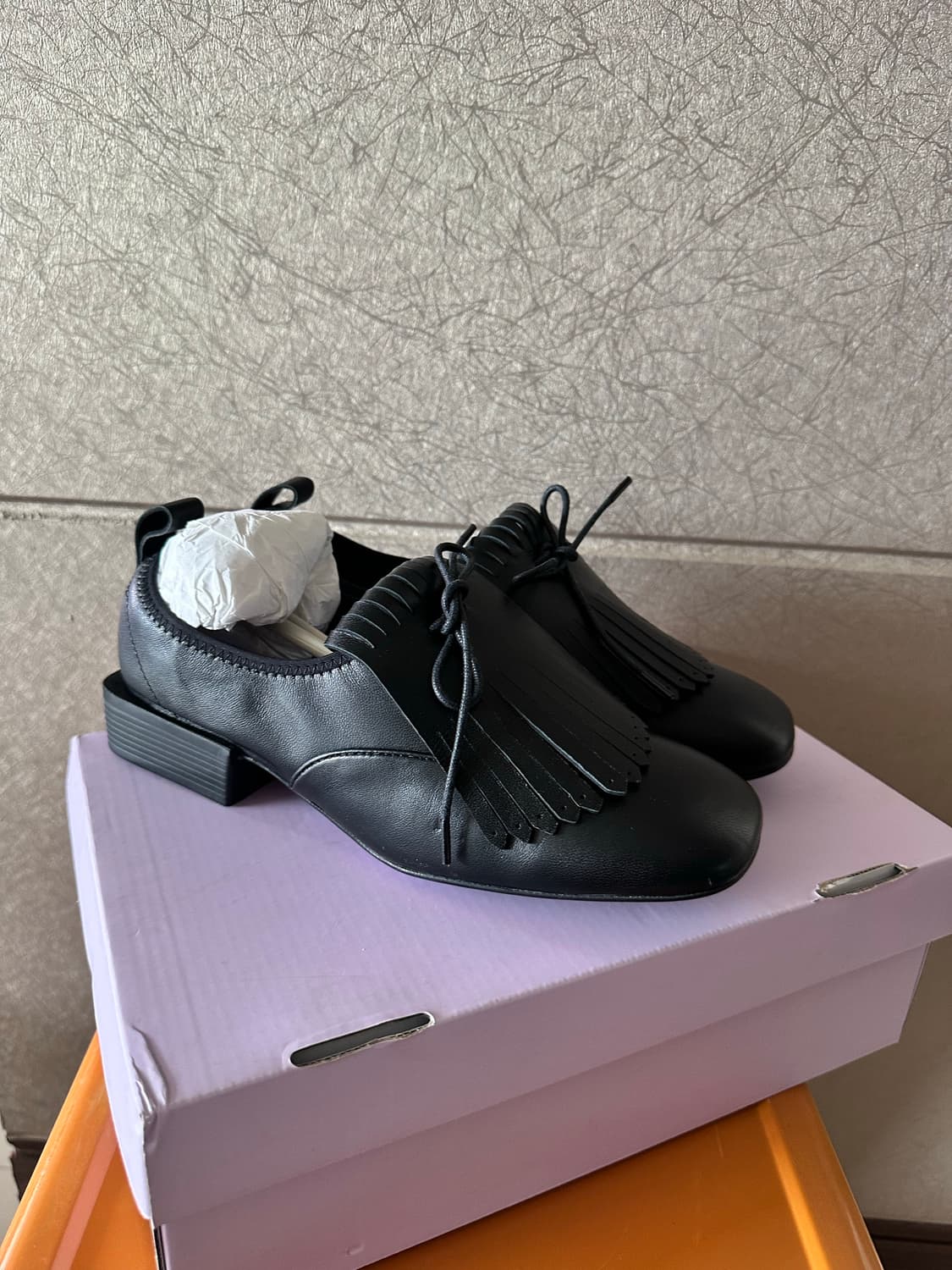 까레샤 파리 블랙 태슬 로퍼 240-245 상품이미지3
