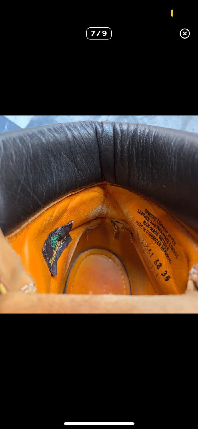 팀버랜드 6인치us9 사이즈 270 상품이미지7