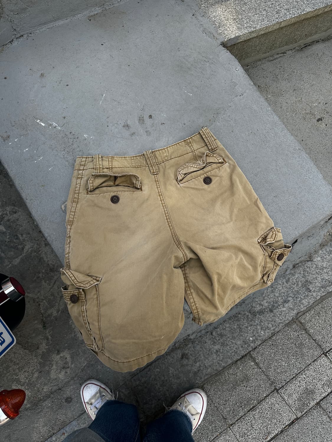 Aeropostale Beige Cargo Shorts 상품이미지3