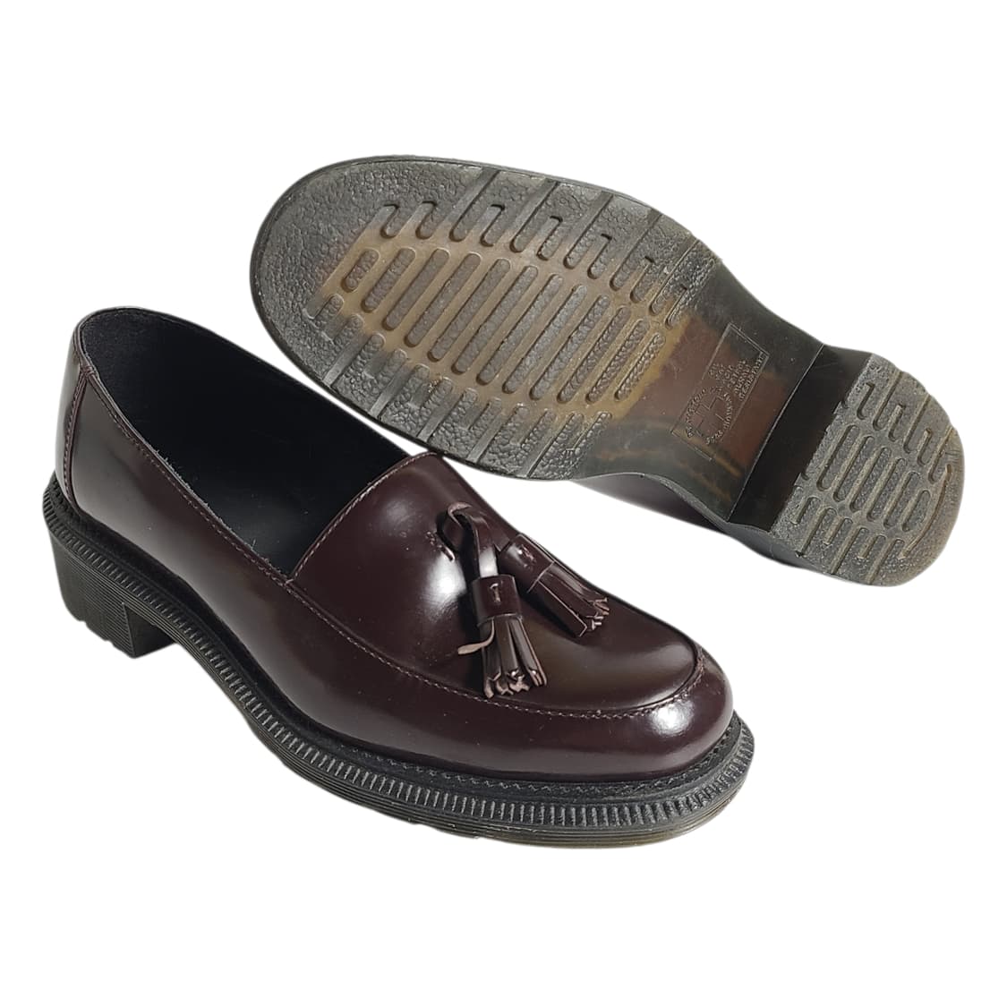 220-225) Dr.Martens 닥터마틴 파빌라 테슬 로퍼 버건디 상품이미지2