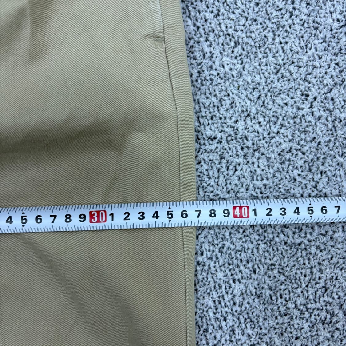 38-36 폴로 면바지 핀턱 치노팬츠 0325J 상품이미지10