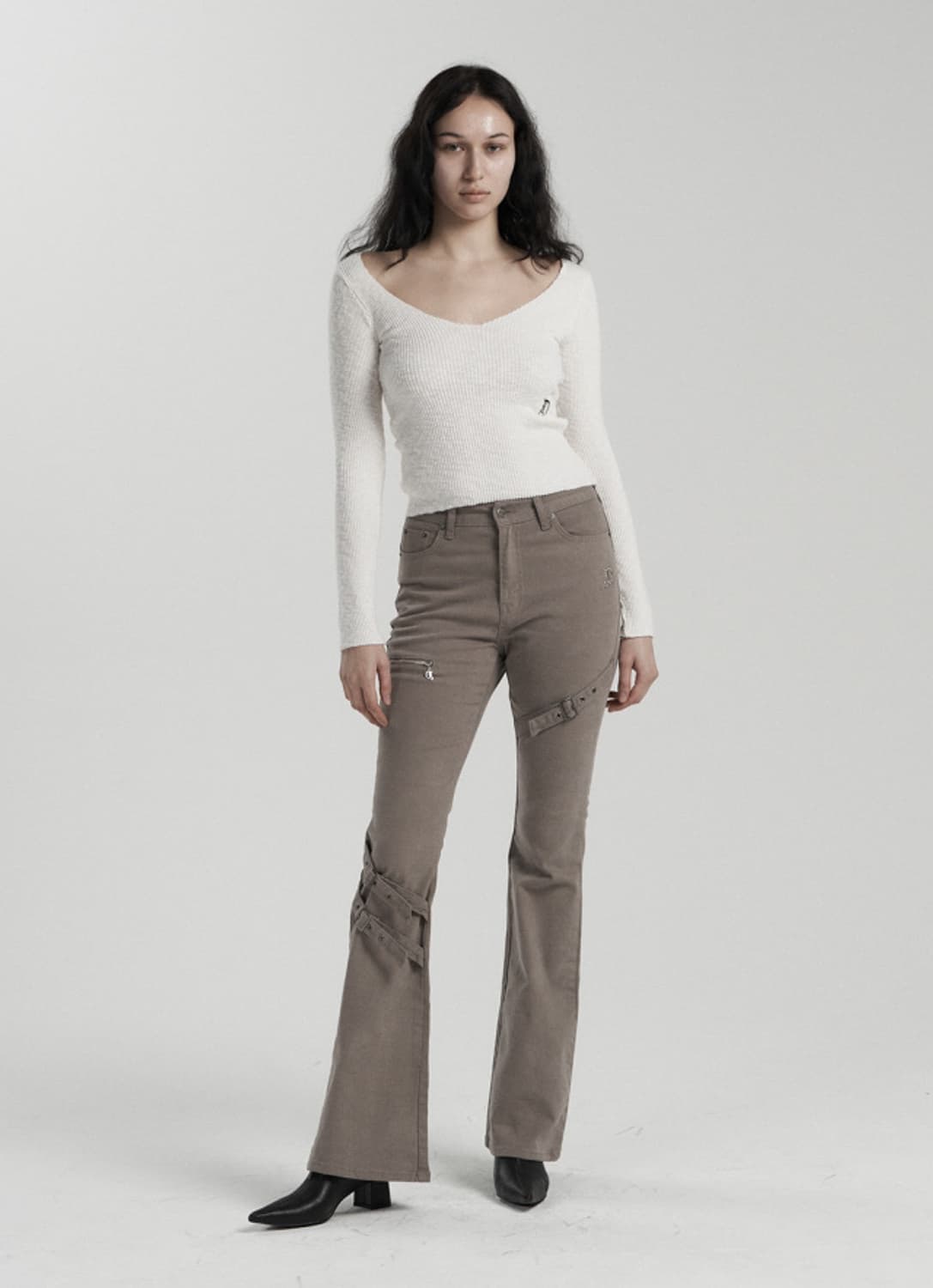 [2] 오도어 벨트 카고 팬츠 카멜 상품이미지1